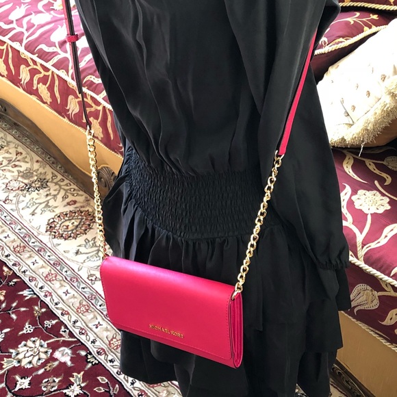 Authentic Michael Kors wallet on a chain crossbody - Picture 2 of 8